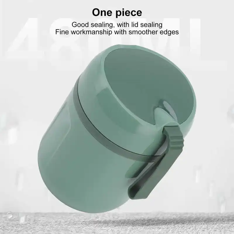 Термос из нержавеющей стали с ложкой 480 мл |