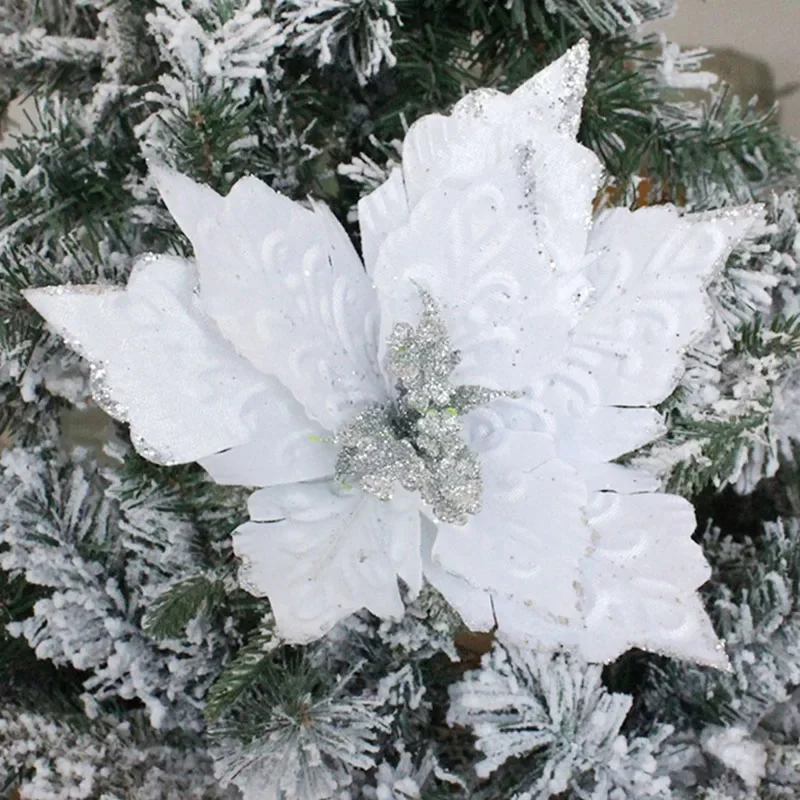 

Многоцветные Рождественские цветы MOONBIFFY 28 см