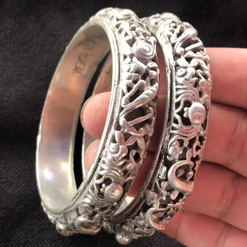 Изысканные старые фотообои ручной работы