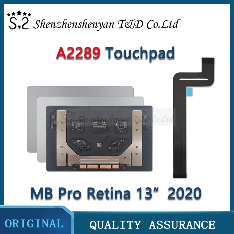 Новый A2251 A2289 для Macbook Pro 13 дюймов Retina Touchbar трекпад тачпад и гибкий кабель MWP72 EMC 3348