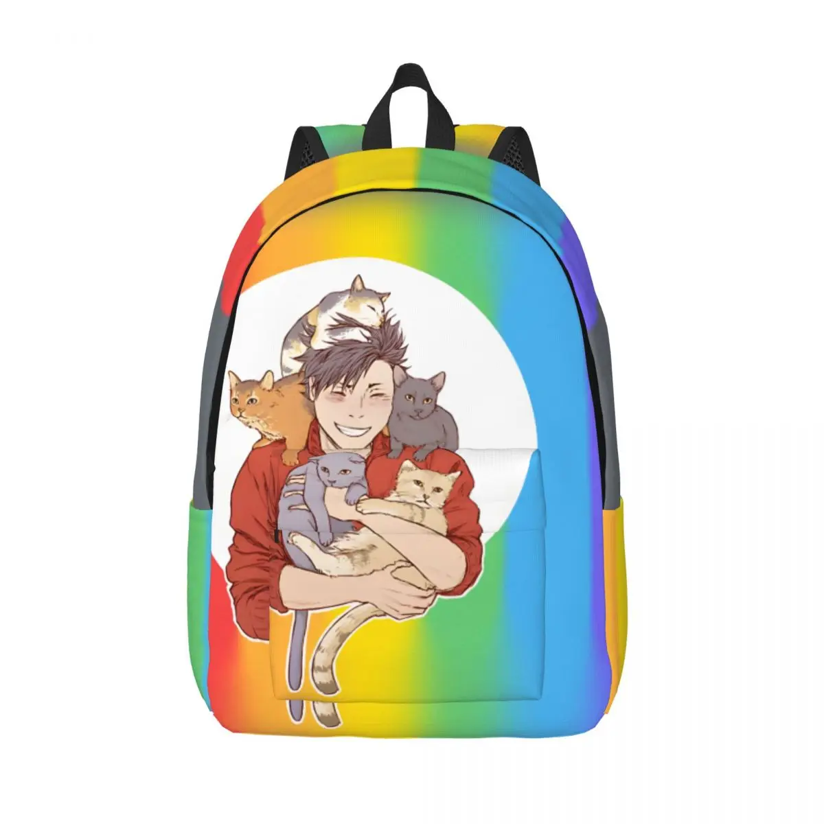 Подарок на день рождения HQ Kuroo Tetsurou прочный наплечный рюкзак Haikyuu High Street