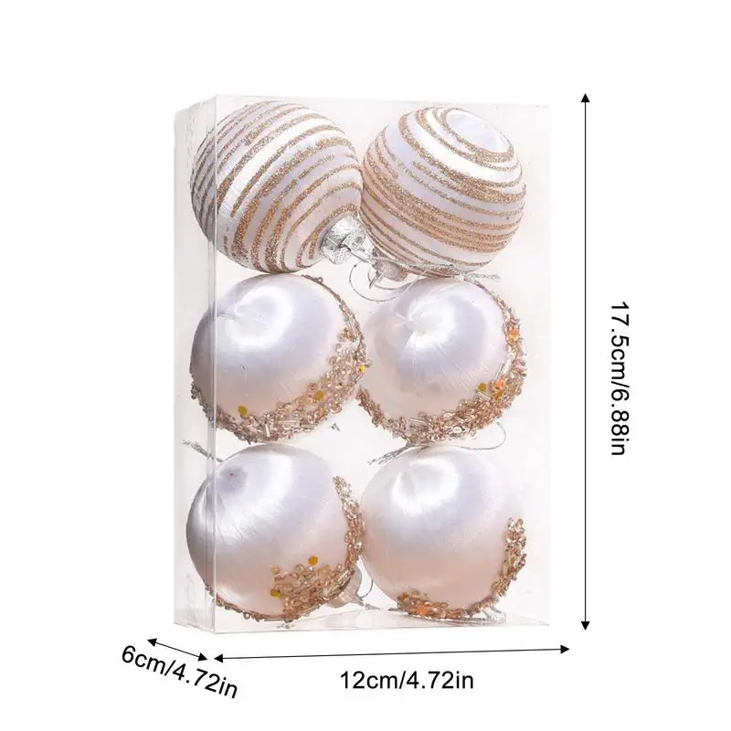 Подвесное украшение для рождественской елки 6 шт