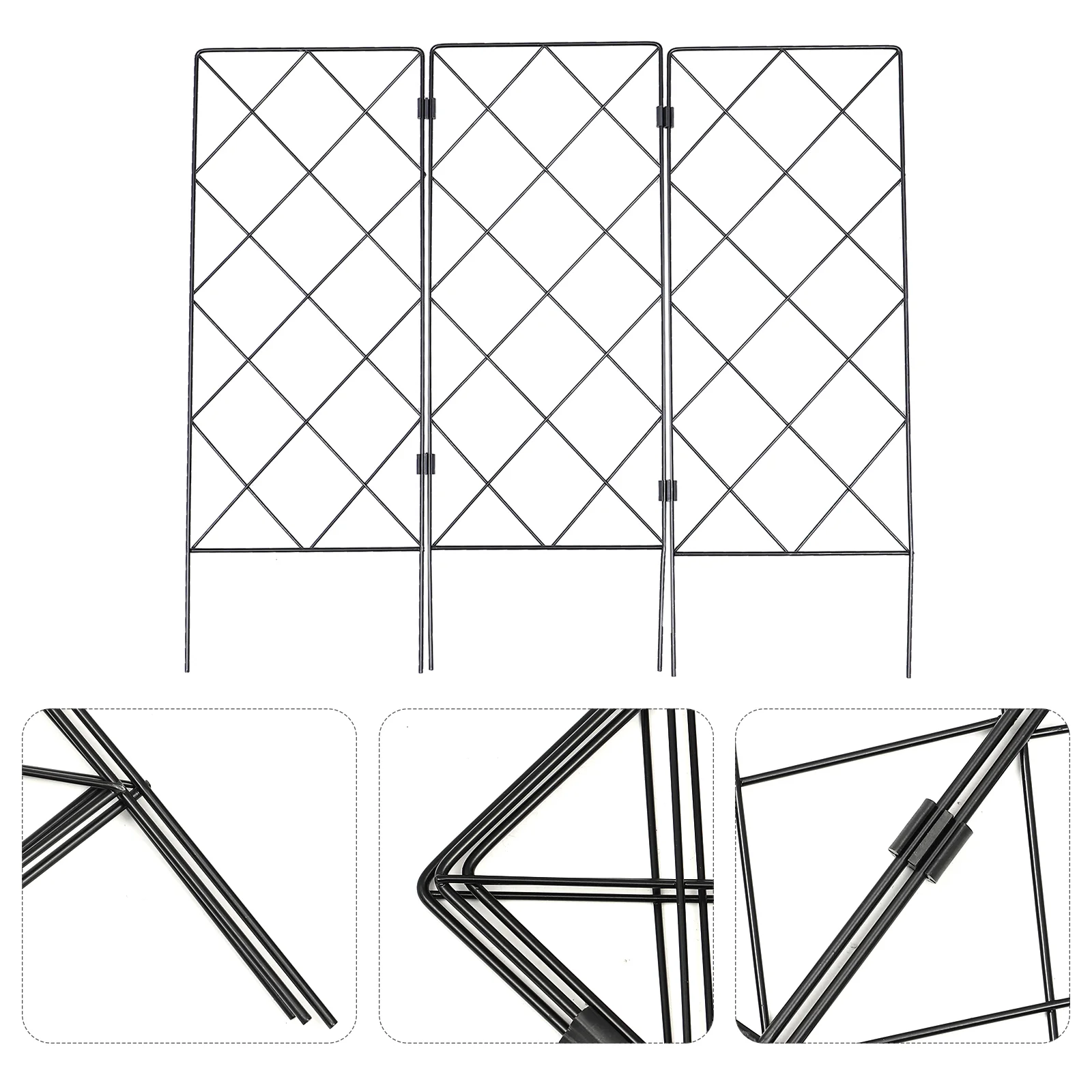 

Gardening Plant Support Bracket Folding Stand for Vine Climbing Plants Flowers