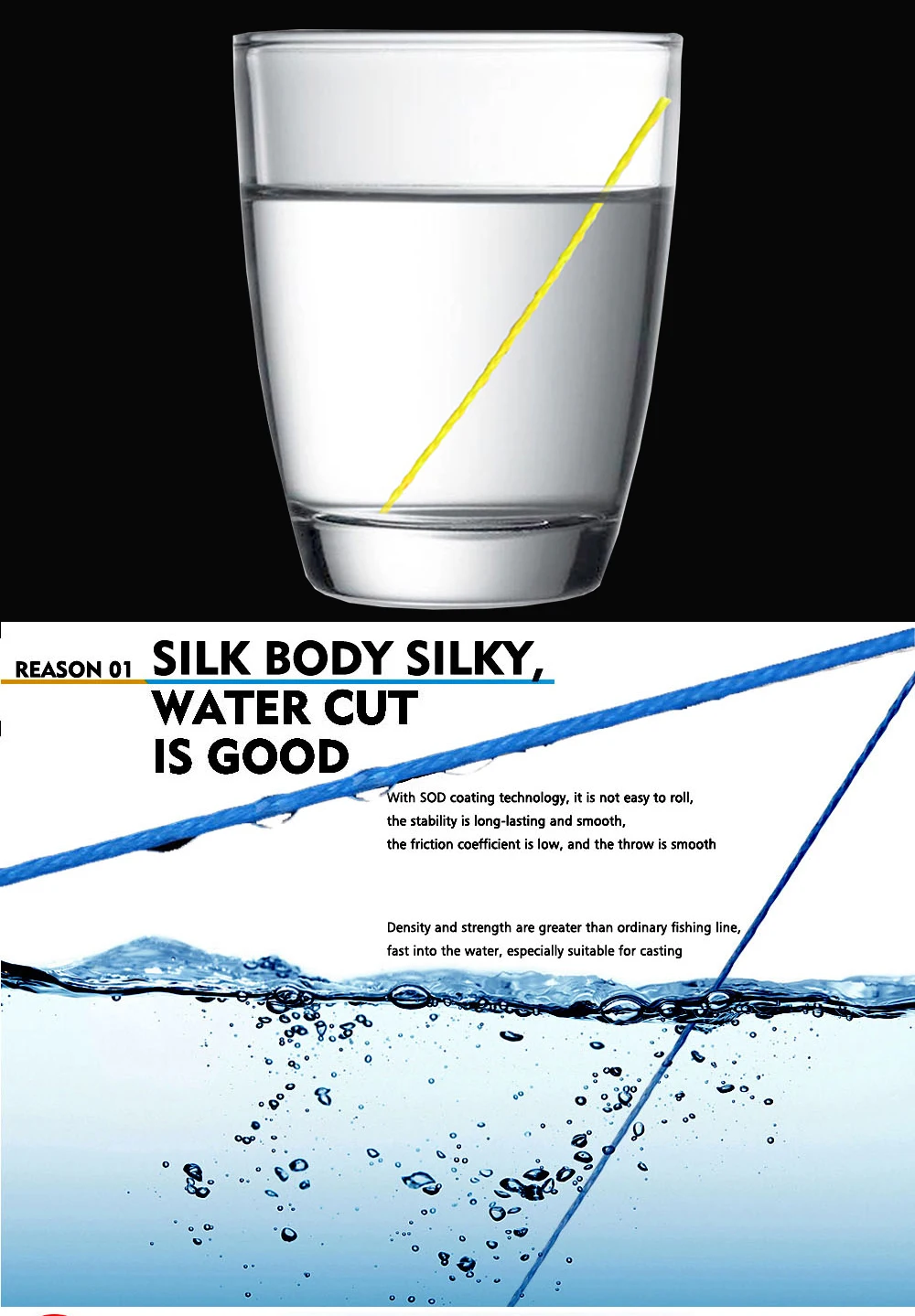 JOF 25-120 фунтов сверхпрочная 12-прядная плетеная леска X12 полиэтиленовая