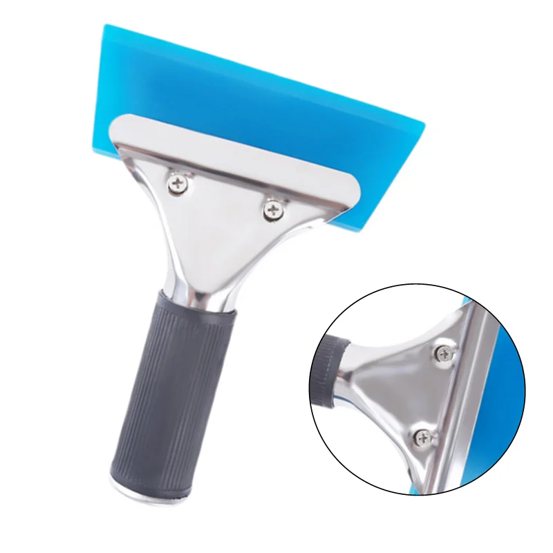 

1PC Blue Razor Blade Scraper Water Squeegee Tint Tool for Car Auto Film For Window Cleaning Newest Dropping Shipping