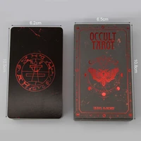 new occult tarot leisure party table game high quality fortune telling prophecy oracle cards with pdf guidebook