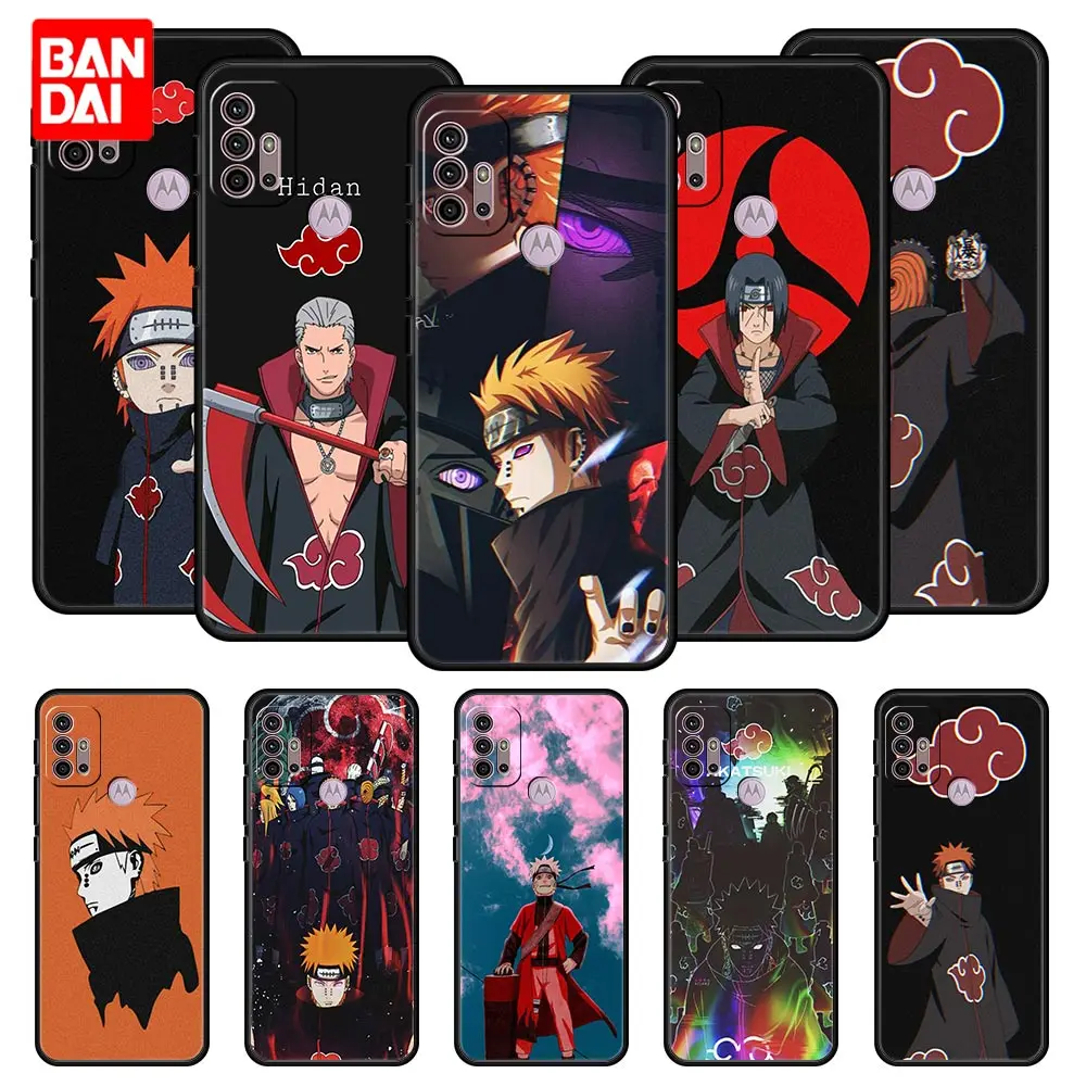 

Cover Case for Motorola Moto G30 G50 G60 G8 G9 G200 G31 G60s Power Plus Play Lite Trend Coque Capa Thin Anime Naruto Itachi