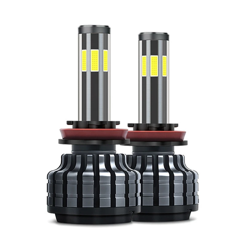 

2 шт., автомобисветодиодный светодиодные лампы H1 H4 H7 H11 9005 HB3 9006 HB4