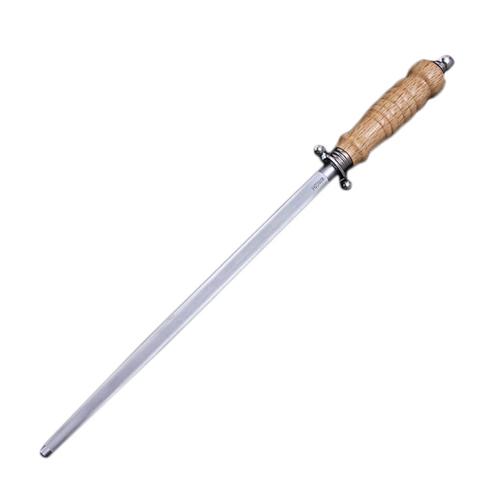 

1PC Stainless Steel Sharpening Rod Professional Sharpener Honing Steel for Home Cooking