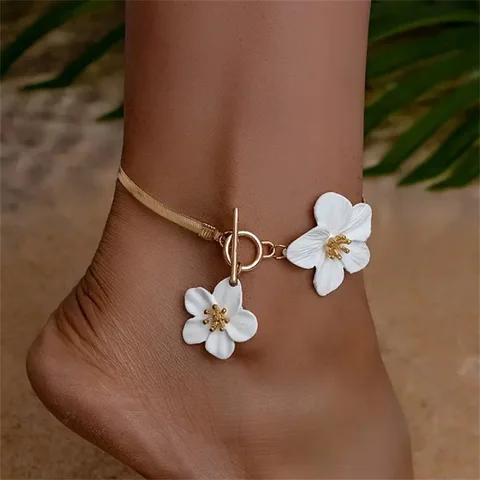 Набор украшений с цветочным подвесом