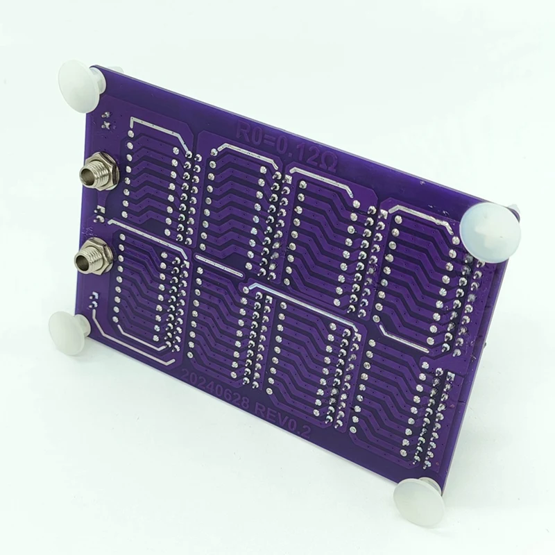 0.1Ω-9.9999999MΩ 0.1% 0.25W 25PPM Programmable Resistor Board Resistance Tolerance High Precision 8-Segment