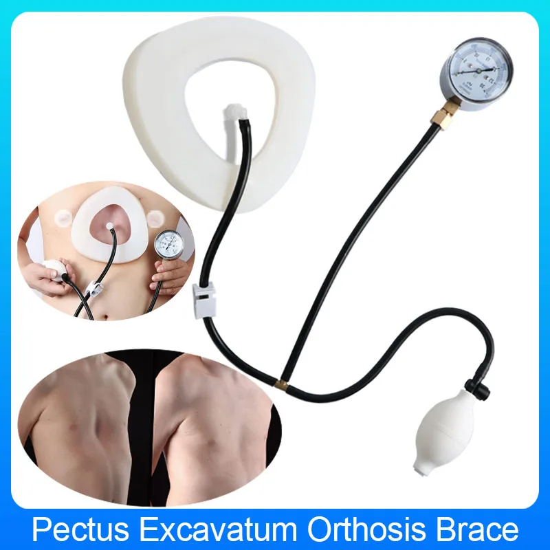 

GHORTHOUD Pectus Excavatum Orthosis Brace-Vacuum Bell Pectus Excavatum-Sternal Depression Support-for All Ages