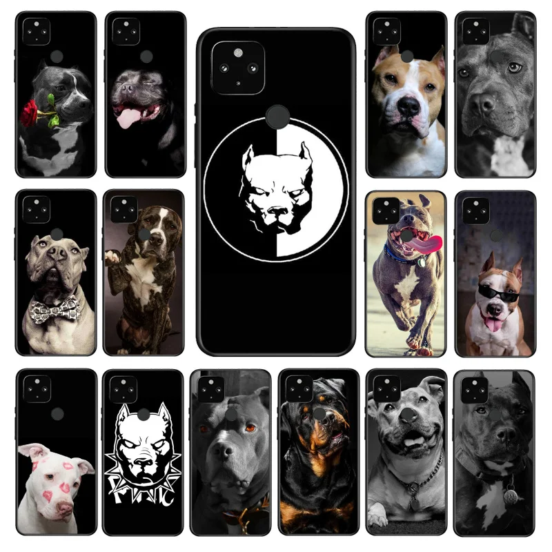 

Pit Bull Lovely Pet Dog Pitbull Phone Case for Google Pixel 7 Pro 6A 6 Pro 5A 4A 3A Pixel 4 XL Pixel 5 6 4 3 XL 3A XL