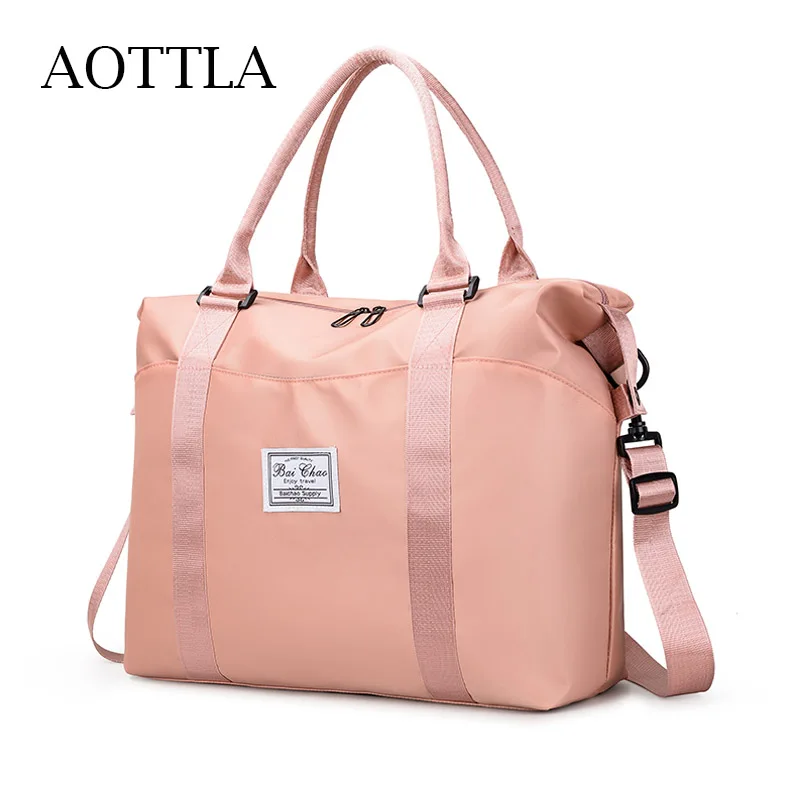 

AOTTLA Handbags Large Capcity Bags For Women Shoulder Bag Outdoor Sports Travel Bags Ladies Crossbody Bag Leisure New Duffle Bag