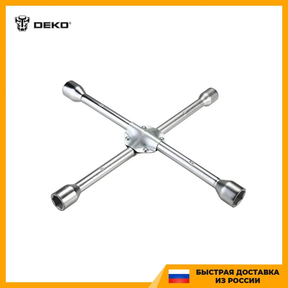 Фото Ключ баллонный крестовой DEKO HT14 усиленный 17мм 19 мм 21 22 | Инструменты