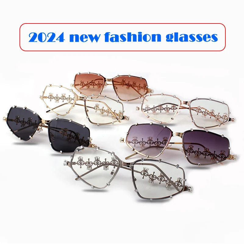 Новинка 2024 набор бриллиантов кошачий глаз плоские зеркальные солнцезащитные