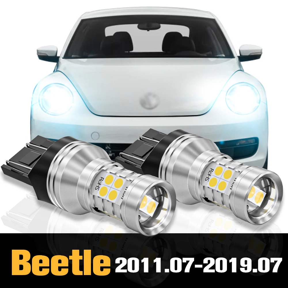 

2pcs Canbus LED Daytime Running Light DRL Accessories For VW Volkswagen Beetle 2011-2019 2012 2013 2014 2015 2016 2017 2018