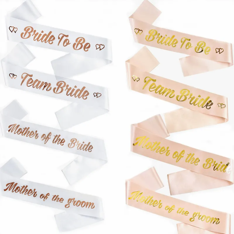 

Пояс для невесты розовое золото команда невесты для свадебной вечеринки пояс для девивечерние атласная лента девичник вечеринка для девич...