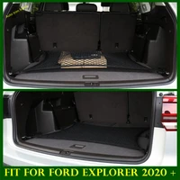 accessories trunk box rear storage cargo luggage elastic mesh multifunction net holder pocket kit for ford explorer 2020 2022