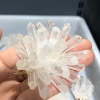 1pcs natural stones hedgehog crystal quartz white quartz geode cluster mineral raw home decor