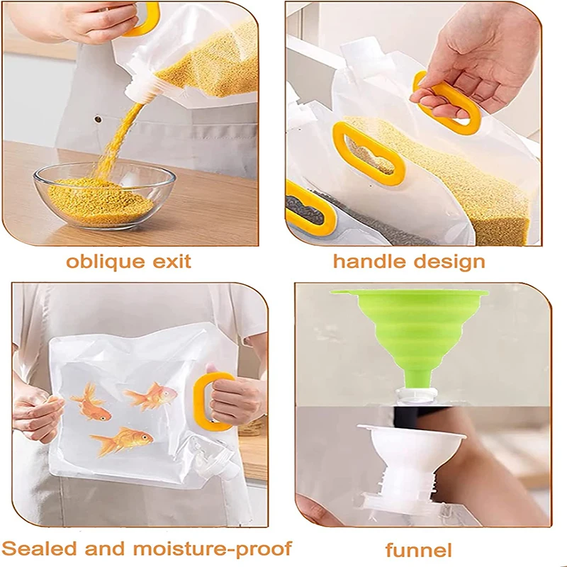 

Контейнеры для хлопьев, герметичный контейнер для хранения пищевых продуктов, высококачественный контейнер большой емкости, домашняя упаковка для сохранения свежести, аксессуары