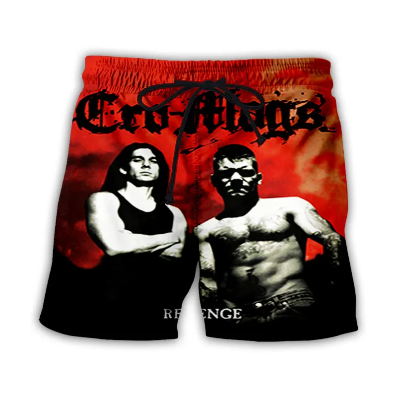 Короткие пляжные шорты CAVVING с 3D-принтом повседневные быстросохнущие для мужчин и