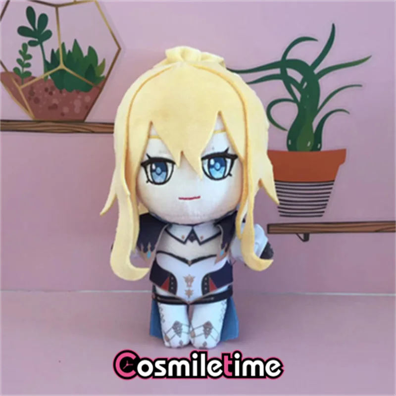 

Genshin Impact Jean Gunnhildr Plush Doll Stuffed Game Toys Dress Up Cospslay Anime Toy Figure Xmas Gifts 8''