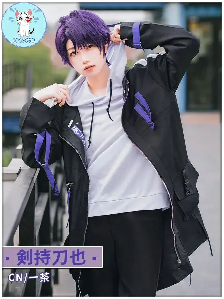 Kenmochi Toya NIJISANJI Vtuber Косплей Костюм Аниме Платья Рождество Хэллоуин Наряды Женщины