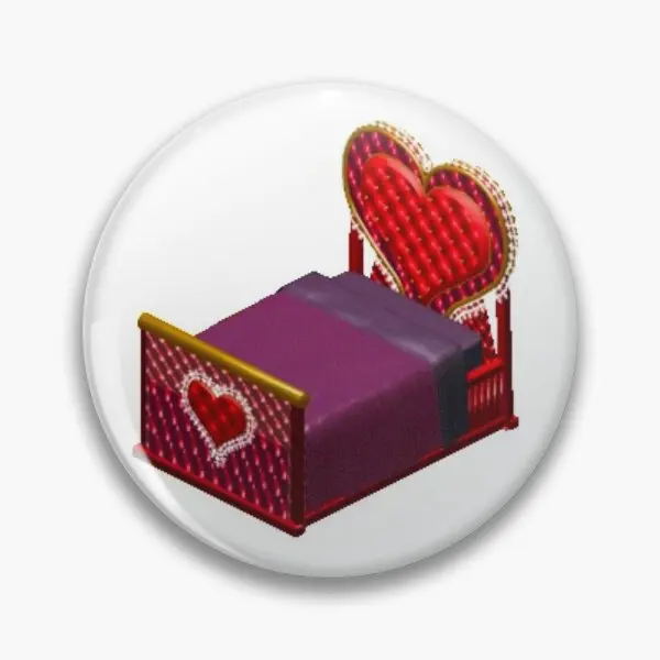 

Мягкая булавка Sims в форме сердца для кровати, булавка для лацкана для влюбленной одежды, Женская Подарочная забавная мультяшная бижутерия, металлическая шляпа, милая декоративная брошь