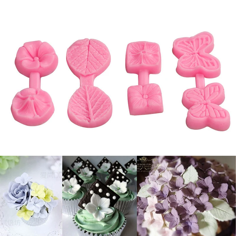 

Силиконовая форма в виде лепестков бабочки, меридианы для мастики и глины, форма для помадки, инструмент для украшения сахарных цветов, торт...