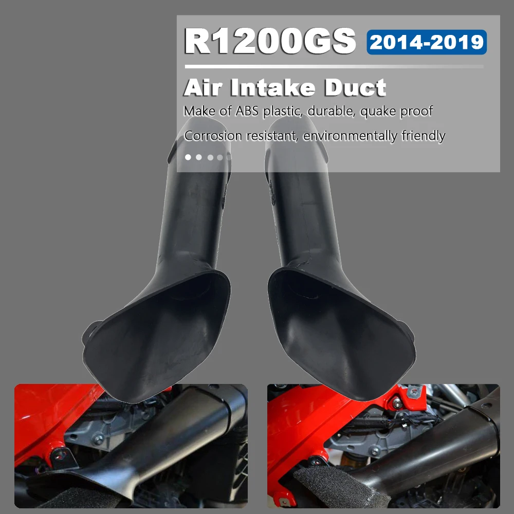 Motorcycle Air Intake Duct R1200GS Left & Right For BMW R 1200 R1200 GS 1200GS 2014 2015 2016 2017 2018 2019 Accessories