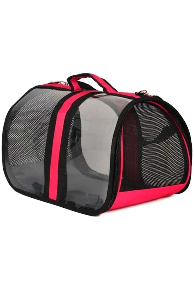

Transparent Fishnet Cat And Dog Bag Travel Ride Shoulder Strap 472807211