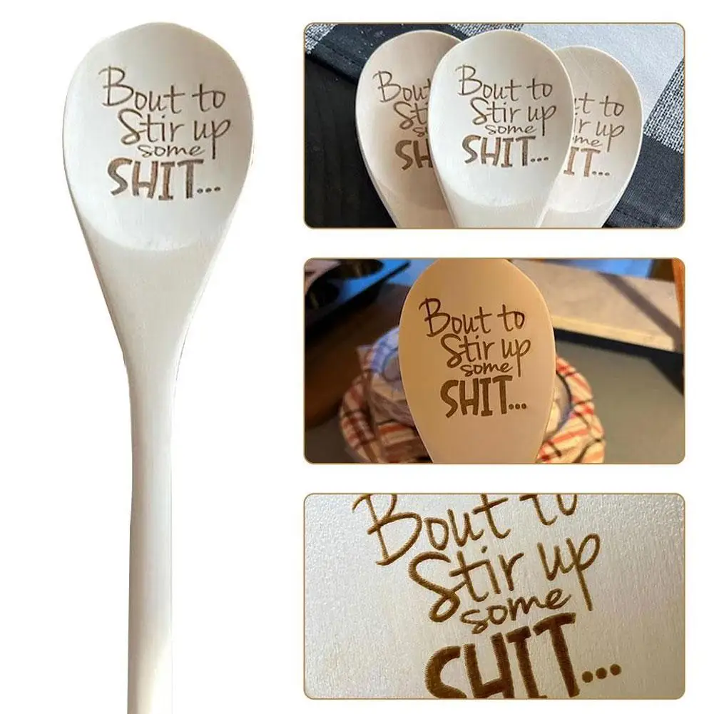 Рождественский подарок забавные ложки чтобы перемешивать некоторые идеи лайна