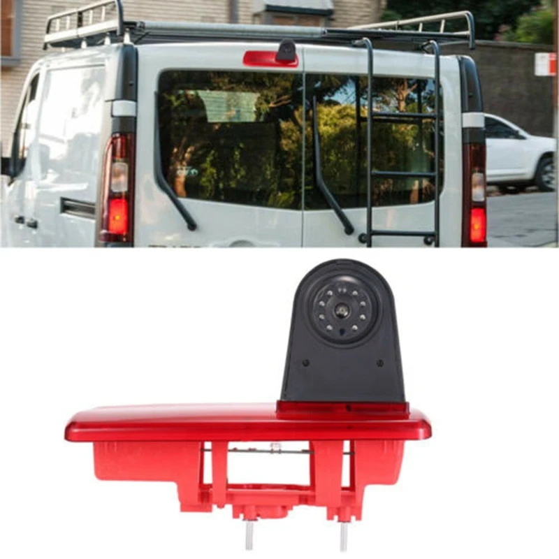 

LED Car High Brake Light Reversing Camera Rear View Camera For Fiat Talento Nissan NV300 Renault