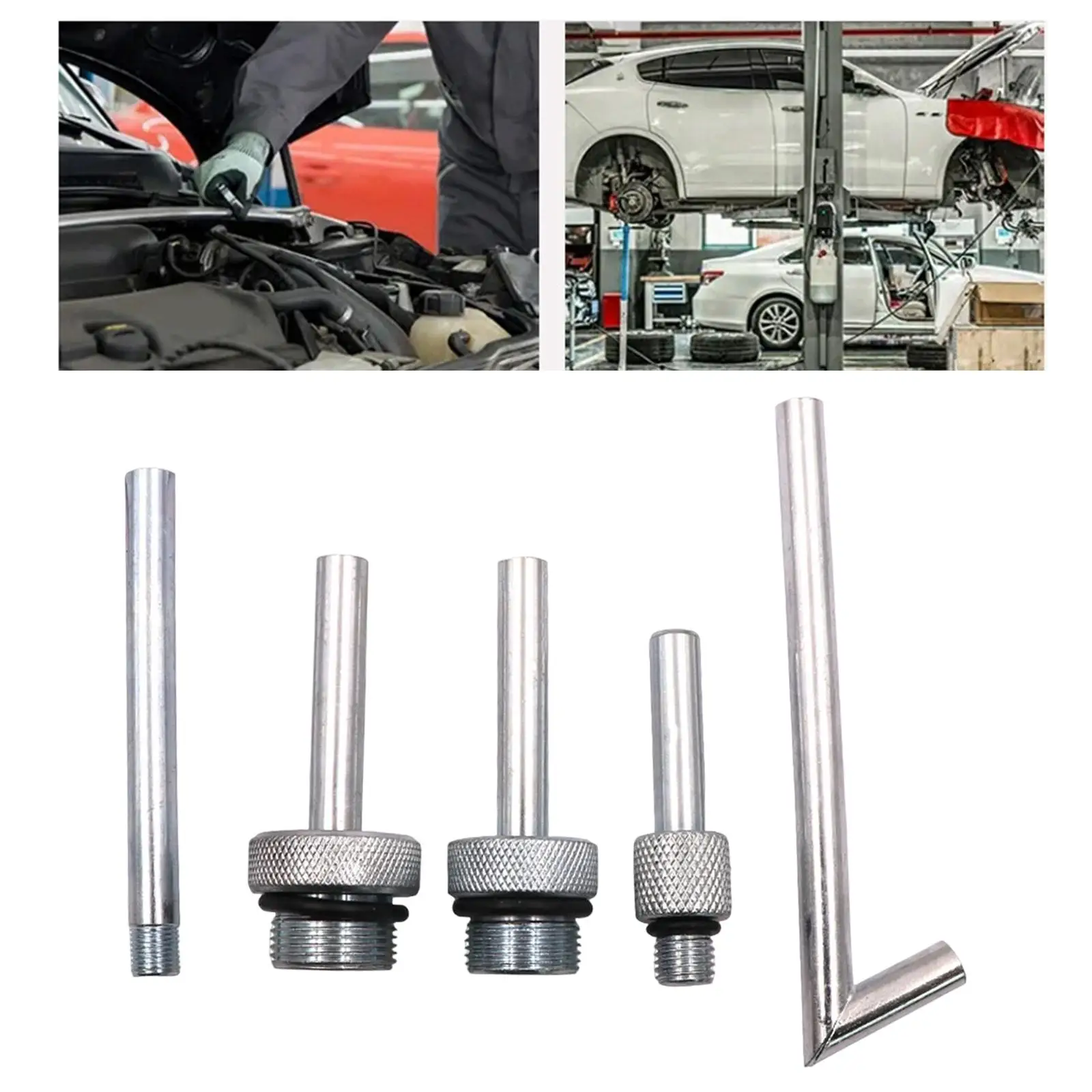 

5 Pieces Transmission Fluid Oil Filling Filler Adapter Direct Replaces