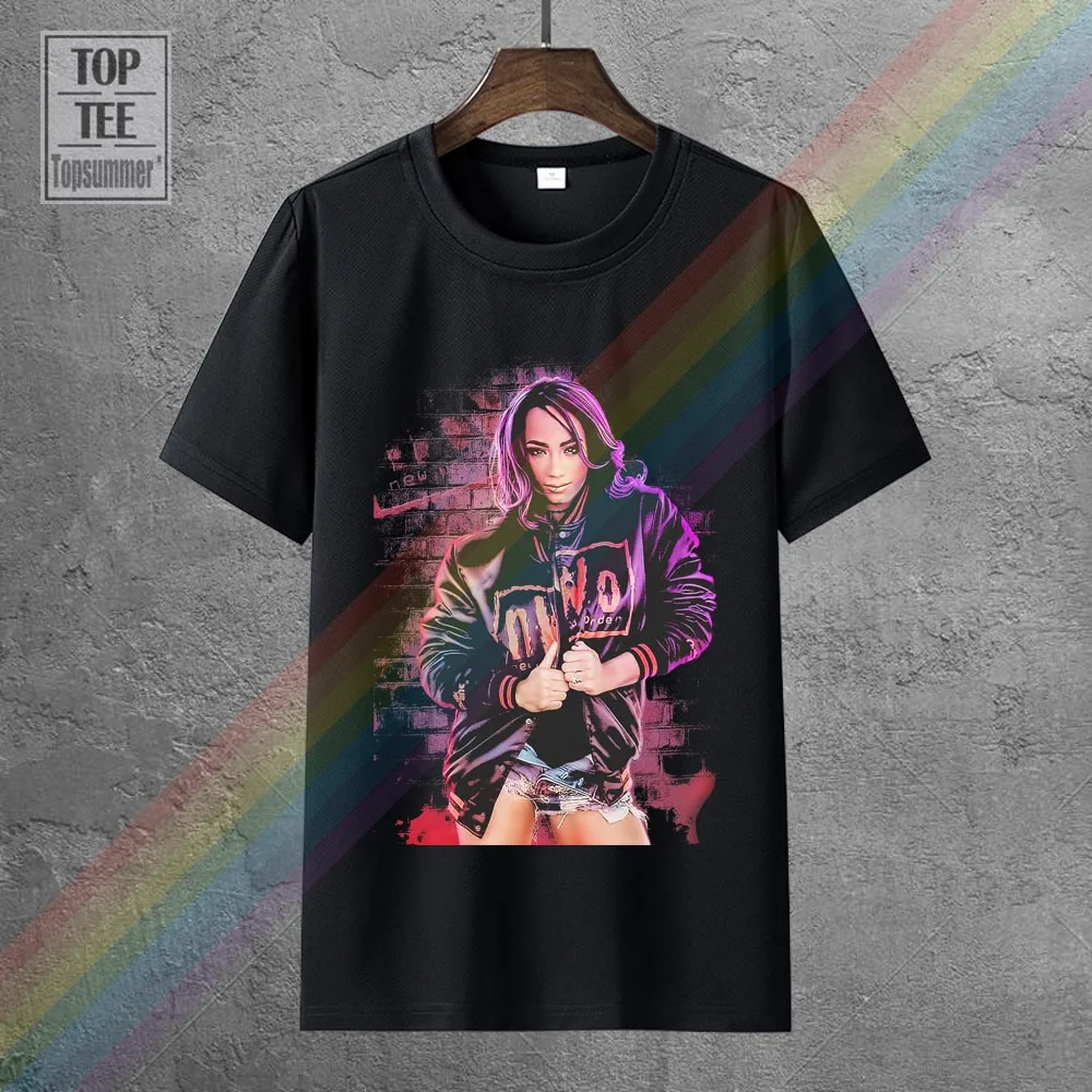 

Sasha Banks Nwo Brick T-Shirt Horror Funny T-Shirts Anime Cool Branded Sweatshirts Harajuku Tshirt Skull Manga Tee Shirt