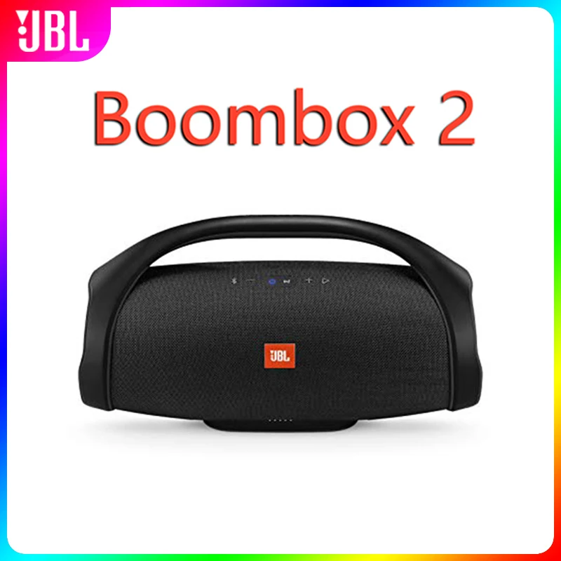 

Boombox 2 Portable Wireless Bluetooth Speaker IPX7 Boom Box Waterproof Loudspeaker Dynamics Music Subwoofer Outdoor Stereo