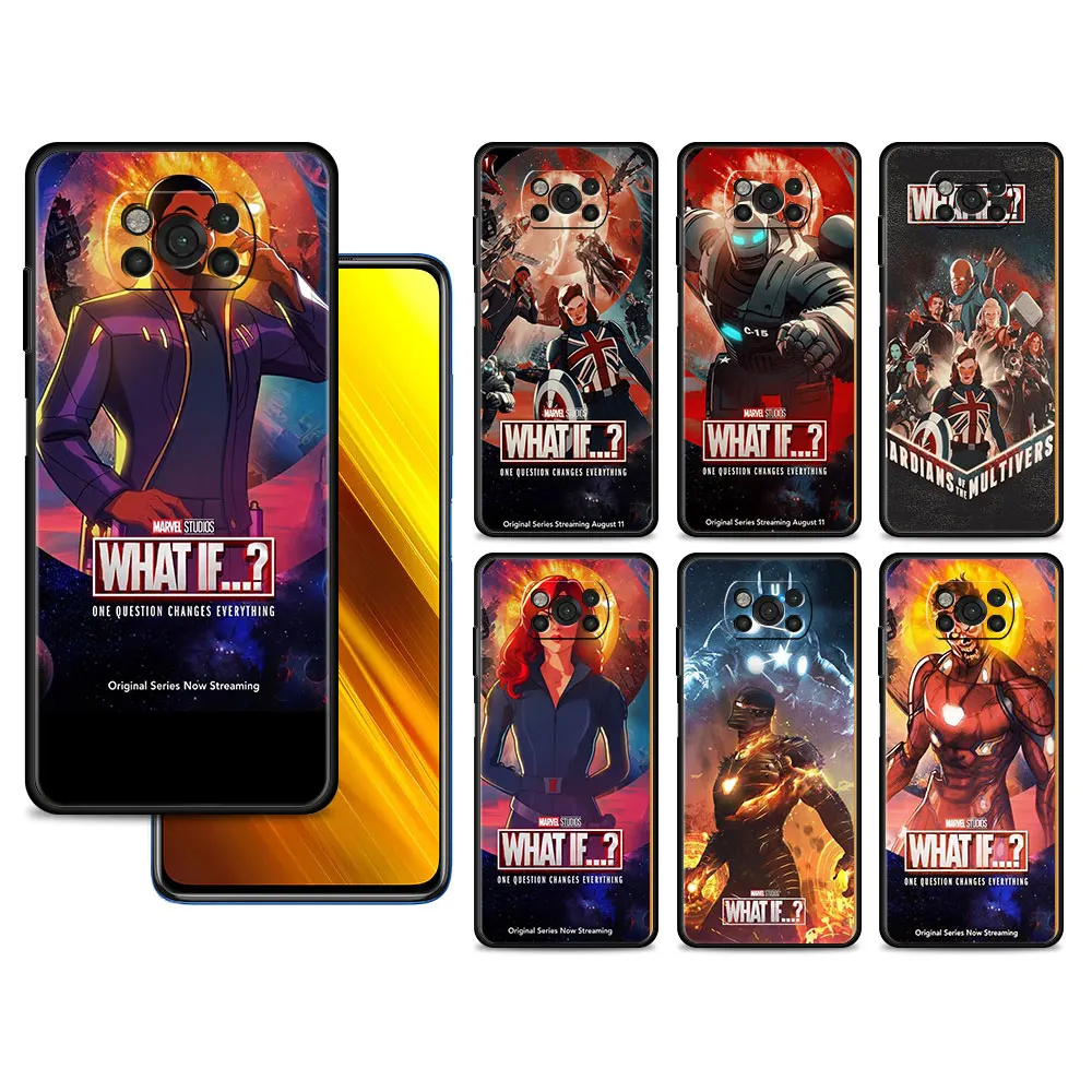 

Case for Xiaomi POCO X4 X3 NFC M3 M4 Pro F3 GT Pocophone F1 MI 12 11T 11 10T 9T Note 10 lite Cover What If Manga