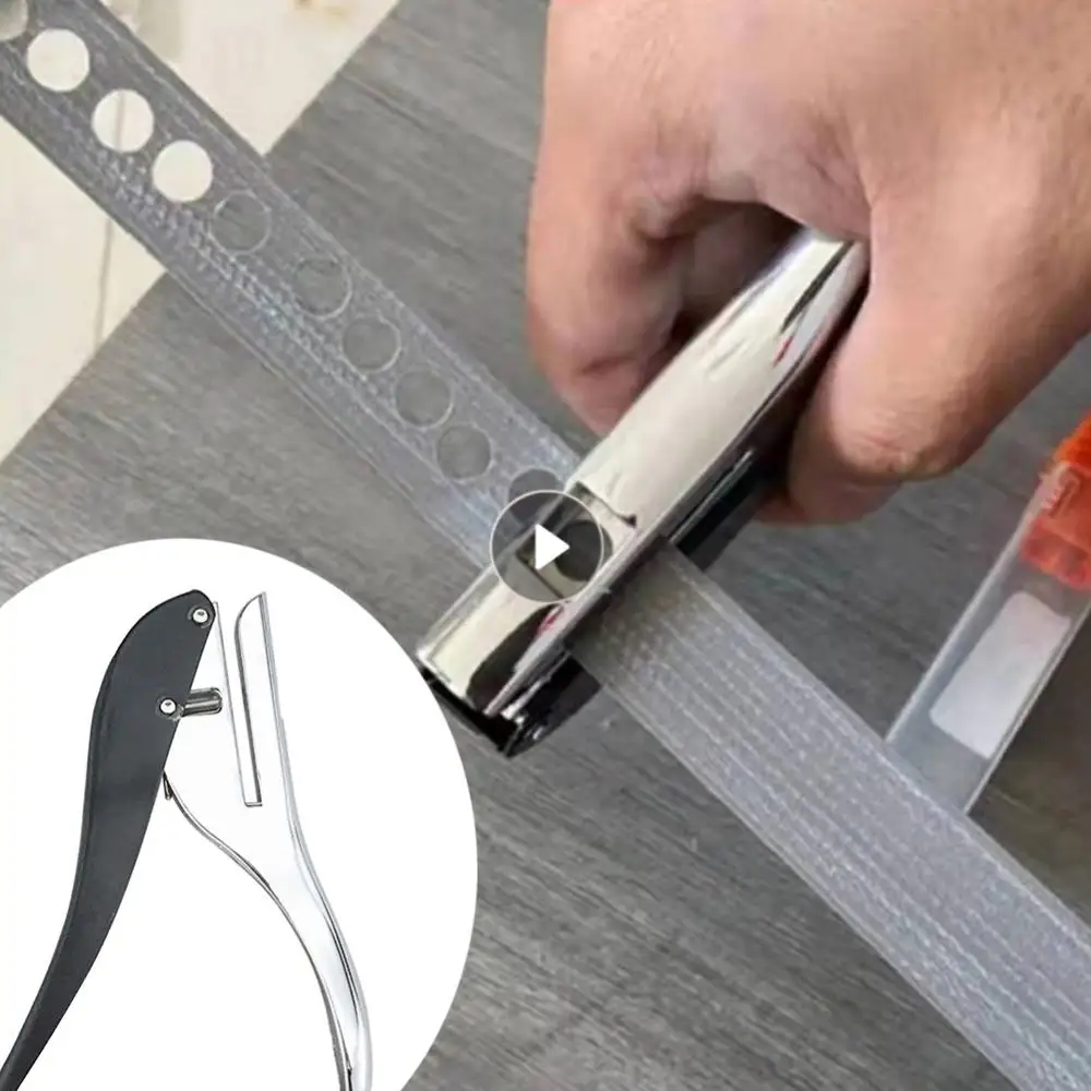 

Screw Covers Hole Punching Pliers 8mm Hole Edge Banding Punching Tool Screw Hole Hat Woodworking Tool Leather Hole Punch Hidden