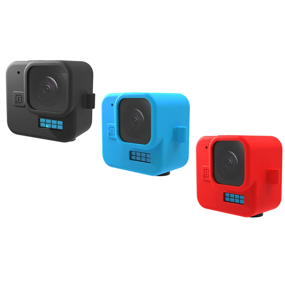 

Mini Housing Case For Gopro 11 Soft Silicone Lens Cap Anti-drop Dust Resistance Lens Cover Protector for Gopro 11 Mini