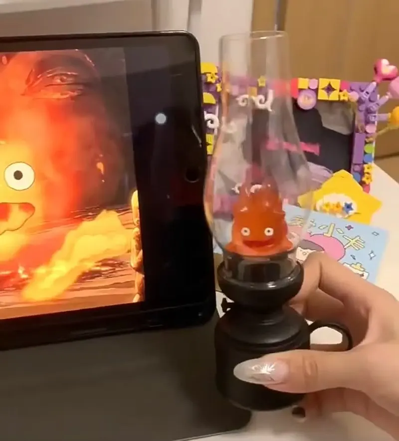 Новый замок с маленьким пламенем Casifa, ночник, керосиновый подсвечник в двух стилях, атмосфера люминесценции, Женский декор для Хэллоуина