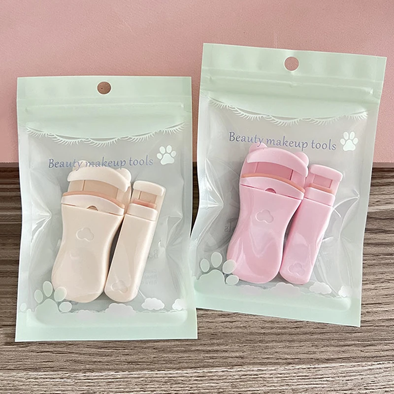 Щипцы для завивки ресниц начинающих мультяшный дизайн компактные портативные