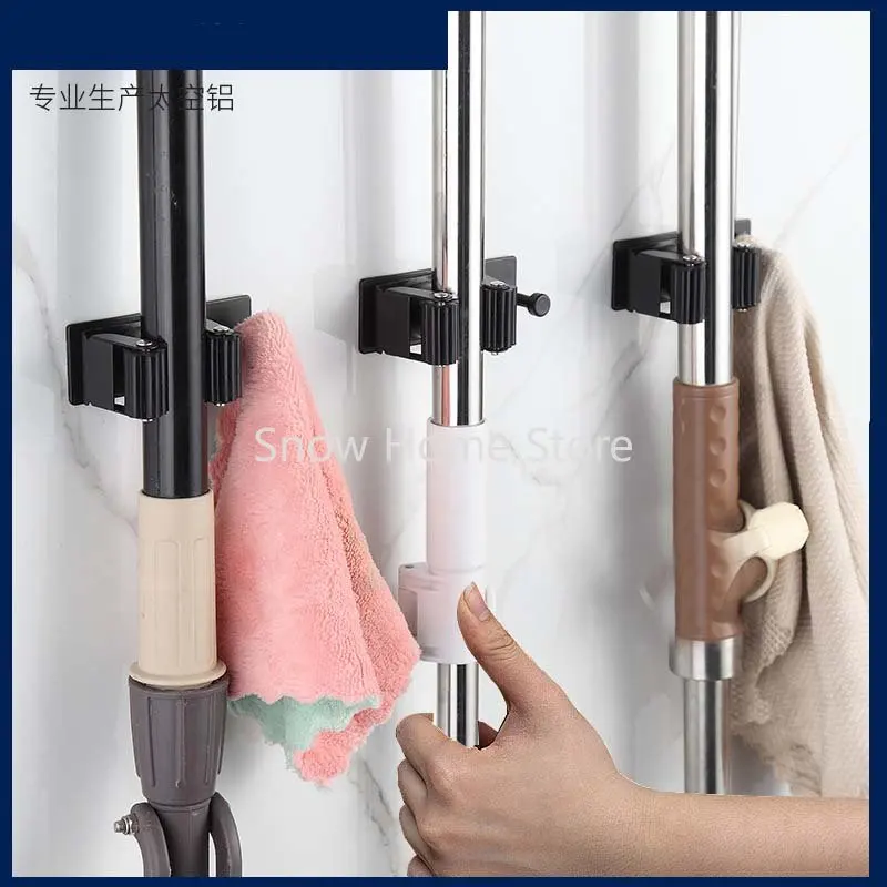 

Mop Clip Hook Bathroom Bathroom 304 Stainless Steel Mop Rack Broom Rack
