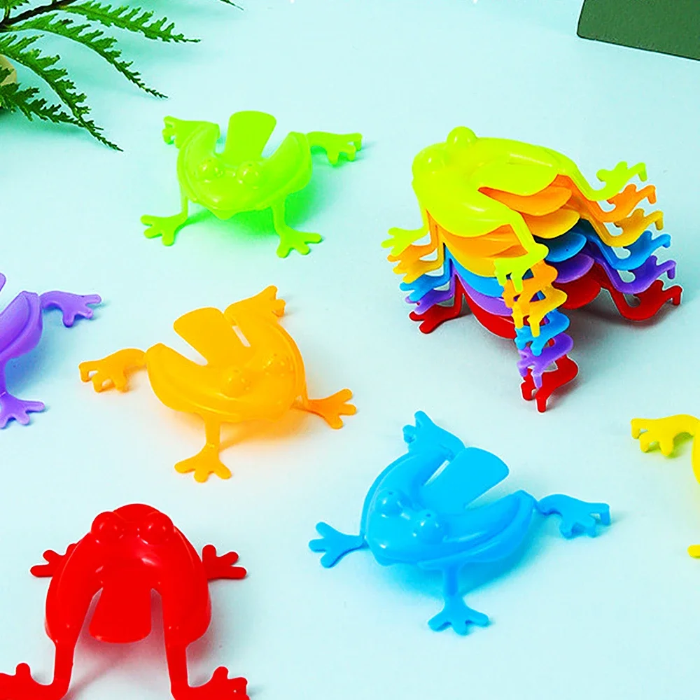 

Мини-прыгающие лягушки, пластиковые, разноцветные, 30 шт.