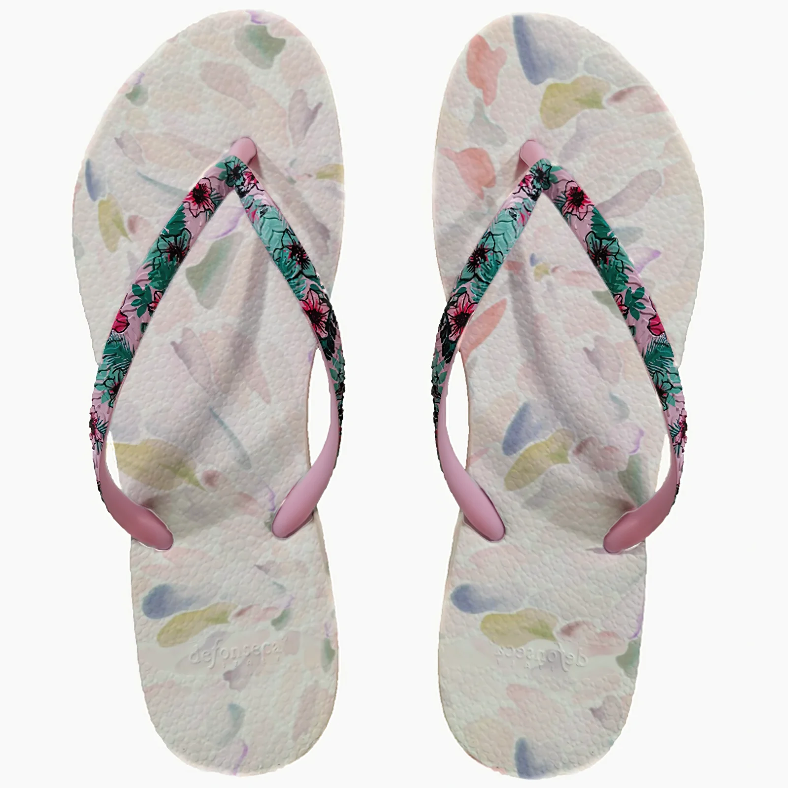 Сандалии пляжные женские летние шлепанцы на нескользящей подошве из ЭВА