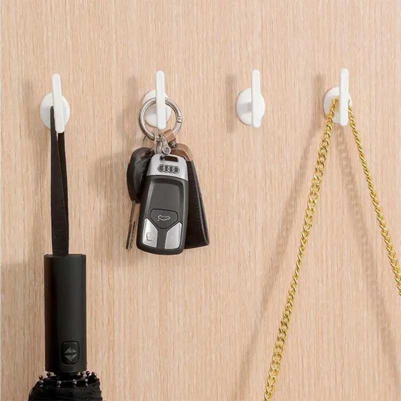 

8pcs/set Keys Holder Decoration For Home Hangers Housekeeper On Wall Winder Wall Coat Rack Bathroom Accessories Hook