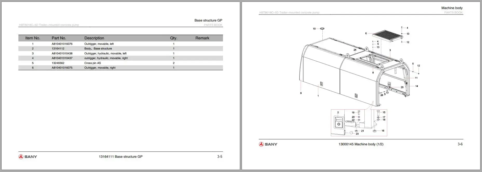 Фото Коллекция каталогу запчастей AutoDVD Sany Heavy Equipment PDF 3,38 ГБ №2