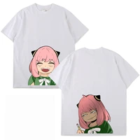 anime spy x family print t shirt japanese streetwear kawaii t shirt men women fashion o neck oversized tshirts harajuku tees
