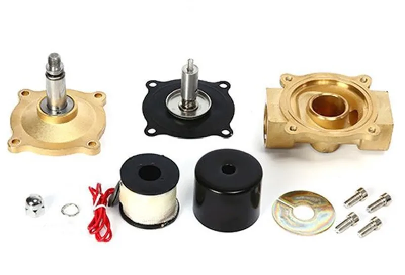 Электромагнитный клапан DN8 DN10 DN15 DN20 DN25 N/C пневматический для воды, масла, воздуха DC12V/dc24V/ac220V включен.