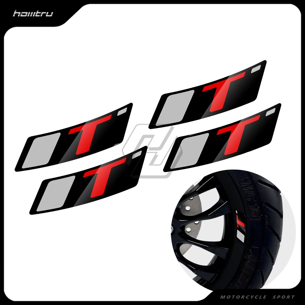 

Motorcycle Wheel Decal Rim Reflective Sticker Case for Vespa GTS Supersport GTS300 GTS300ie